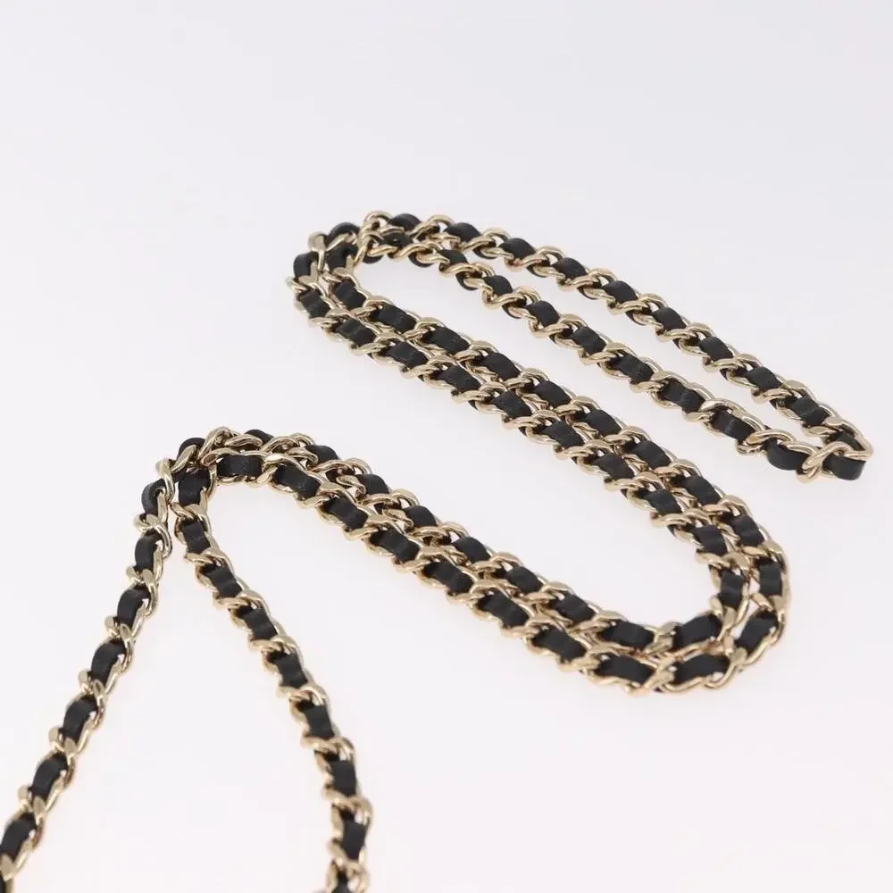 Chanel Matelasse Chain Shoulder Bag Black